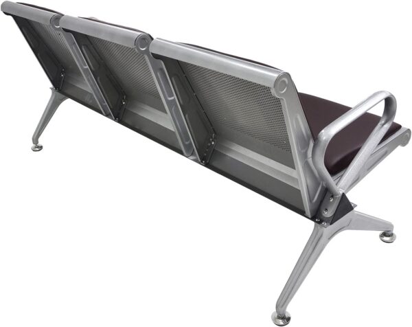 Heavy-duty padded office bench - Image 4