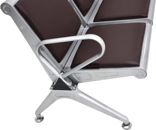 Heavy-duty padded office bench - Image 5