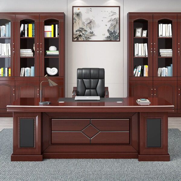 1600mm executive desk, 2-door filing cabinet with safe, 2-way workstation, strong mesh seat, executive visitors seat, study fordable chair, 3-drawers filing cabinet, 2400mm executive boardroom table, catalina seat, reception office desk