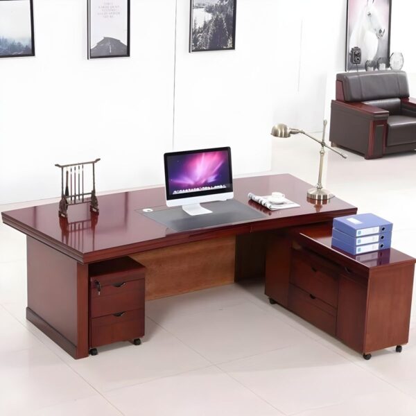 1200mm executive desk, 2400mm boardroom table, directors reclining seat, tosca visitors seat, 2000mm executive desk, 2-door mahogany cabinet, mahogany visitors seat, fireproof safe box, orthopedic office seat, high back visitors seat