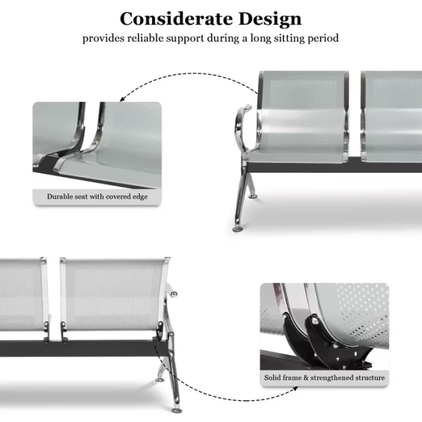 2-way workstation, 5-seater black reception sofa, tosca visitors seat, directors non-reclining seat, butterfly office seat, full glass filing cabinet, orthopedic office seat, banquet seat,