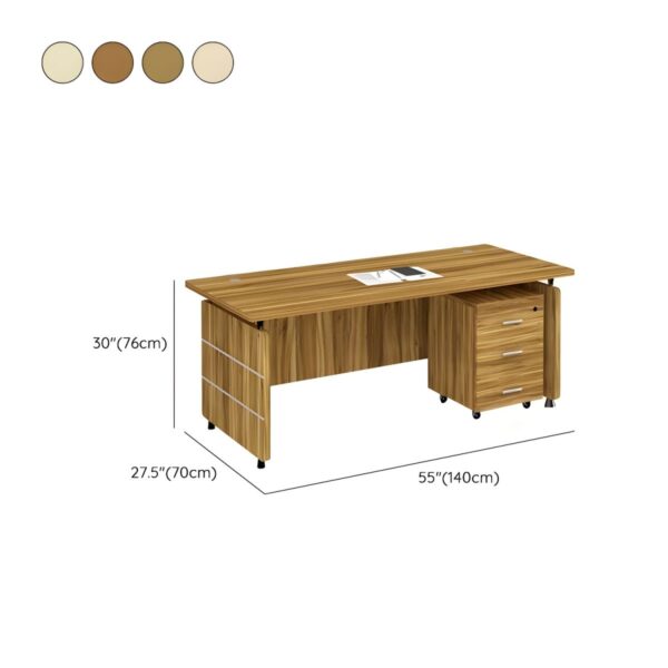 2m executive desk, bliss executive seat, 2-door filing cabinet with safe, 1-way workstation, clerical seat, coat hanger, fireproof safe, 5-seater waiting sofa