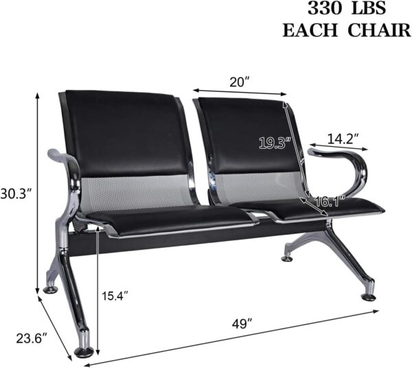 1.4m executive office desk, orthopedic office seat, 1-way workstation, 5-seatyer waiting sofa, 2m reception sofa, ergonomic seat, chrome visitors seat