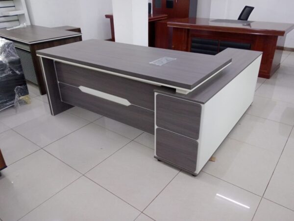 1.8m executive desk, bliss executive seat, 4-drawers filing cabinet, 2-way curved workstation, electric adjustable table, round executive table, chrome visitors seat