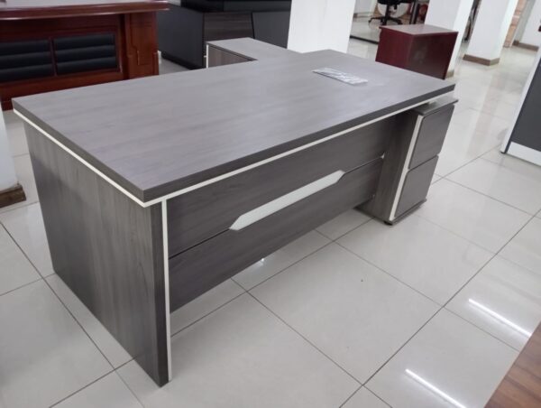 1.8m executive desk, bliss executive seat, 4-drawers filing cabinet, 2-way curved workstation, electric adjustable table, round executive table, chrome visitors seat