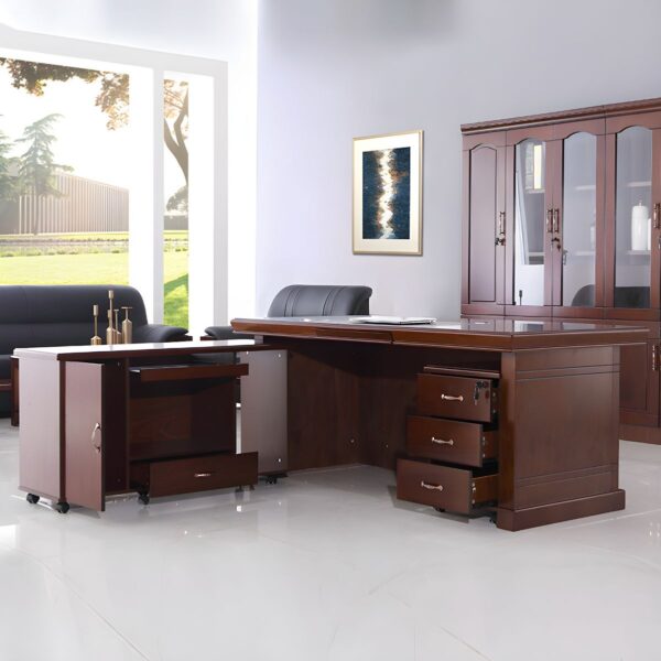 1.4m executive office desk, ergonomic office seat, 3-drawers cabinet, 2-way modern workstation, glass coffee table, hammock swing chair, executive office seat, 0.9m office desk, clerical office seat