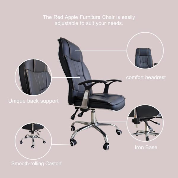 2.4m boardroom table, improved mesh boardroom seat,6-way workstation, headrest office seat, cabinet with safe, 5-seater lounge sofa, foldable training table, 1400mm reception office desk, 2m executive office desk, butterfly office seat