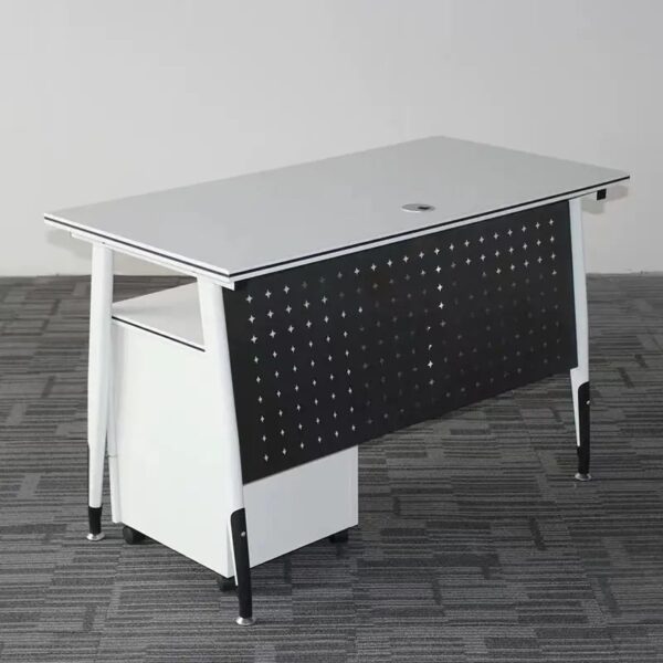 1.4m executive desk, executive office seat, 3-doors filing cabinet, 3m boardroom table, cashier office seat, reception office desk, tosca visitors seat, foldable office table