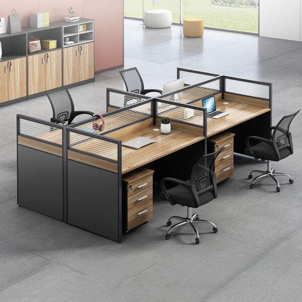 2-door filing wooden cabinet, 1.4m executive office desk, bliss executive office seat, adjustable table, 6-way workstation, headrest office seat, 9-lockers filing cabinet, 2.4m boardroom table