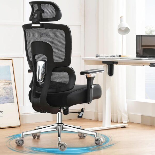 2m executive office desk, bliss executive seat, 4-drawers cabinet, 4-seater round table, chrome visitors seat, 6-way workstation, 3-drawers cabinet, clerical office seat