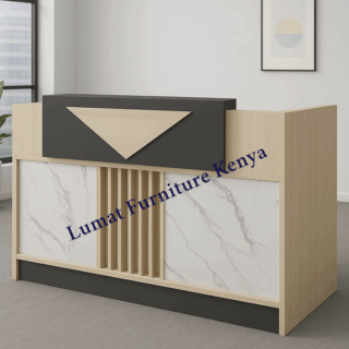 executive coffee table, 1.2m executive desk, executive office seat, chrome visitors seat, 2m reception desk, ergonomic office , 3-doors wooden cabinet, 3-link waiting bench