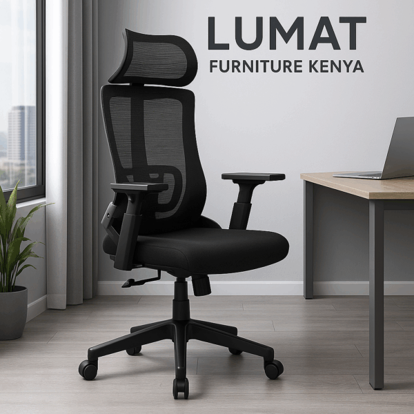 3-link waiting bench, 15-locker filing cabinet, 1.4m executive office desk, bliss executive office seat, 6-way workstation, back mesh office seat, 2.4m boardroom table, boardroom seat