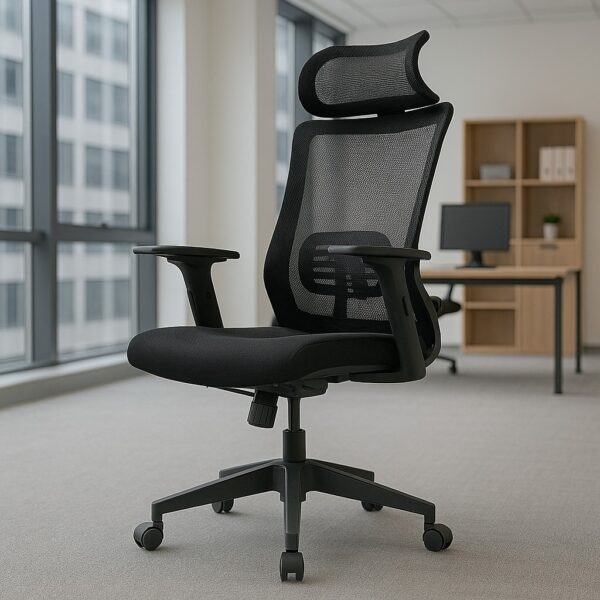 mesh visitors seat, 2-way workstation, headrest office seat, full metallic filing cabinet, orthopedic office seat, 1.4m executive office desk, 1.6m reception office desk, ergonomic office seat, 4-seater dining set, hammock swing chair