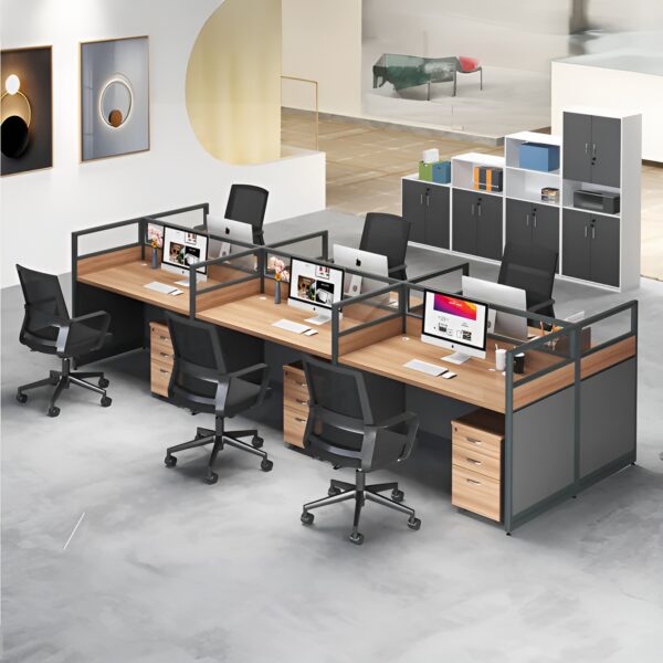 1.4m executive office desk, bliss executive office seat, 1.6m reception office desk, headrest office seat, 4-way workstation, catalina office seat, wooden credenza, 4-seater conference table, coat hanger