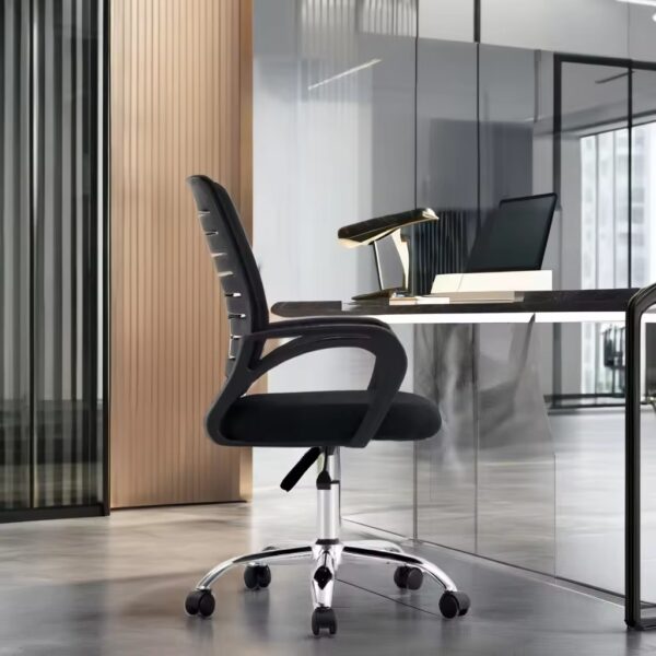 3-link waiting bench, 15-locker filing cabinet, 1.4m executive office desk, bliss executive office seat, 6-way workstation, back mesh office seat, 2.4m boardroom table, boardroom seat