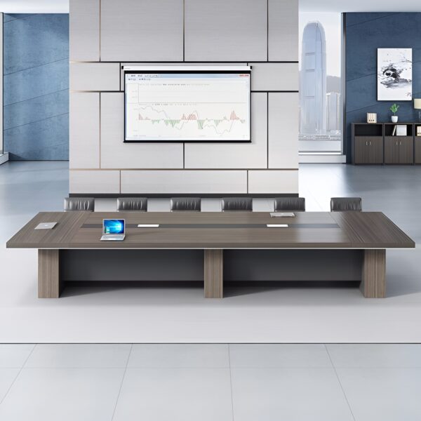1.2m executive desk, orthopedic reclining seat, 2-door wooden cabinet, 4-seater round conference table, tosca visitors seat, 4-way workstation, 15-locker filing cabinet, 5-seater waiting sofa,