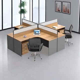 2.4m modern boardroom table, mesh boardroom seat,m 3-drawers filing cabinet, 6-way workstation, clerical office seat, 5-seater waiting sofa, 1.2m executive desk, orthopedic office seat, foldable training table, ergonomic office seat, blue banquet chairs