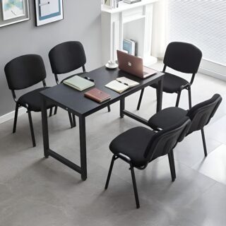 bliss executive seat, 2m executive desk, 2-door wooden cabinet, 5-seater executive sofa, 2.4m boardroom table, mesh boardroom seat, executive coat hanger, 4-drawers fireproof safe box
