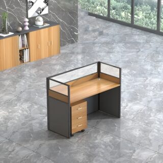 2m executive office desk, bliss executive seat, 4-drawers cabinet, 4-seater round table, chrome visitors seat, 6-way workstation, 3-drawers cabinet, clerical office seat