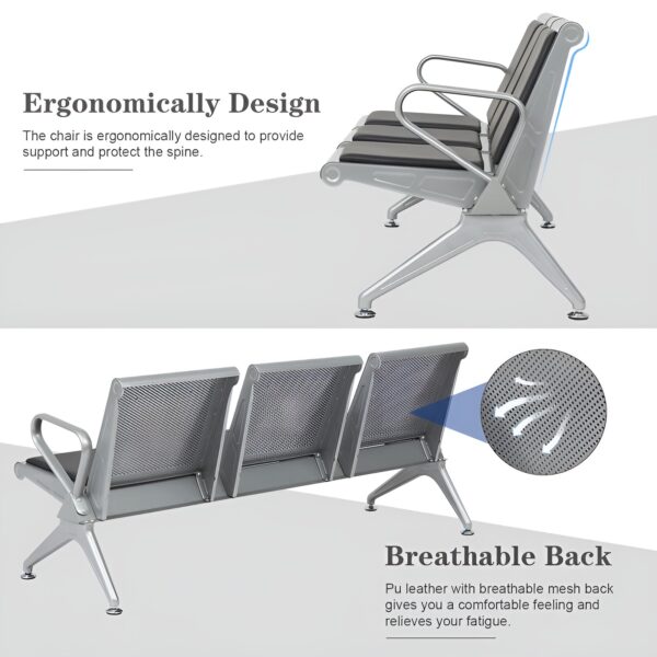 0.9m office desk, clerical office seat, 6-way workstation, ergonomic office seat, round coffee table, fireproof safe box, 2.4m boardroom table, executive boardroom seat, 1.4m reception desk, 3-link waiting bench