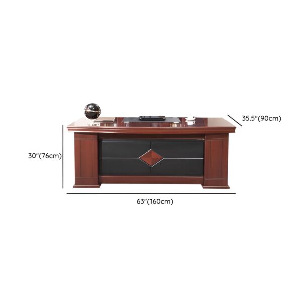 executive coffee table, 1.2m executive desk, executive office seat, chrome visitors seat, 2m reception desk, ergonomic office , 3-doors wooden cabinet, 3-link waiting bench