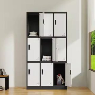 2-door filing wooden cabinet, 1.4m executive office desk, bliss executive office seat, adjustable table, 6-way workstation, headrest office seat, 9-lockers filing cabinet, 2.4m boardroom table