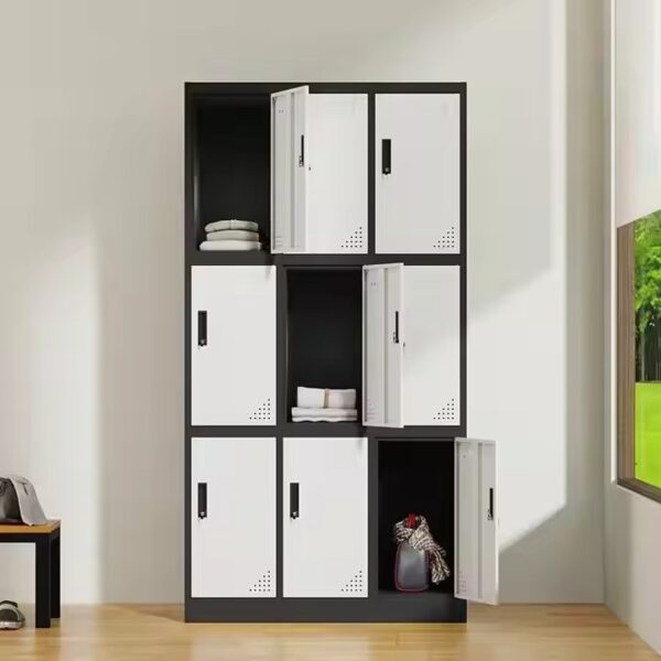 2-door filing wooden cabinet, 1.4m executive office desk, bliss executive office seat, adjustable table, 6-way workstation, headrest office seat, 9-lockers filing cabinet, 2.4m boardroom table