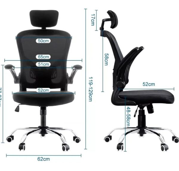 mesh visitors seat, 2-way workstation, headrest office seat, full metallic filing cabinet, orthopedic office seat, 1.4m executive office desk, 1.6m reception office desk, ergonomic office seat, 4-seater dining set, hammock swing chair