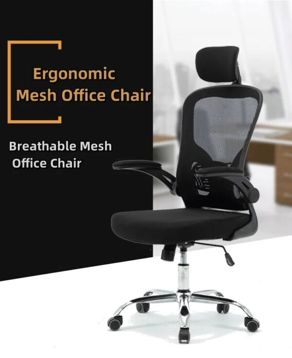 mesh visitors seat, 2-way workstation, headrest office seat, full metallic filing cabinet, orthopedic office seat, 1.4m executive office desk, 1.6m reception office desk, ergonomic office seat, 4-seater dining set, hammock swing chair