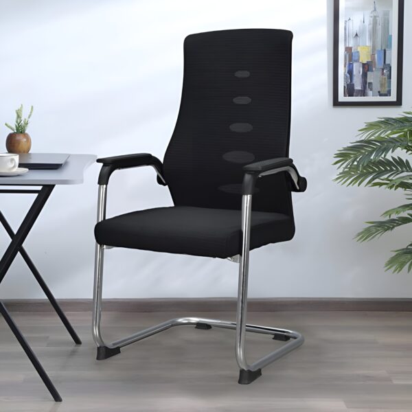 1.6m executive desk, bliss executive seat, executive visitors seat, full metallic cabinet, 6-way workstation, strong mesh seat, 1.4m reception desk, ergonomic office seat
