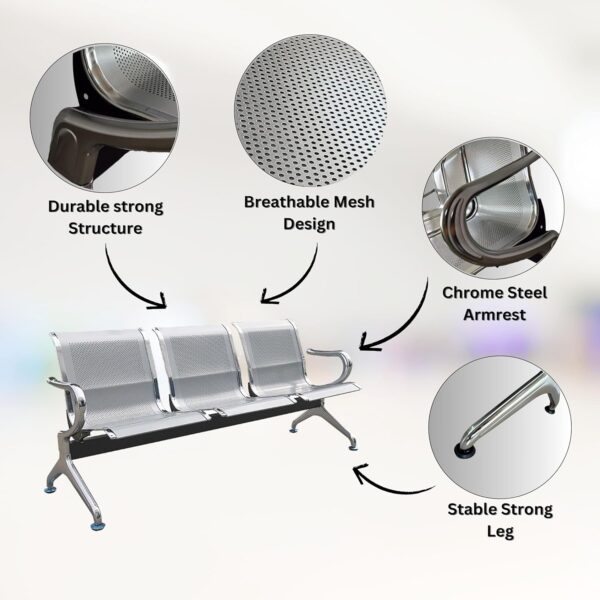 Reception Office Desk, Strong Mesh Office Seat, Visitors Waiting Chair, Fire Proof Safes