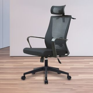 3-link waiting bench, 15-locker filing cabinet, 1.4m executive office desk, bliss executive office seat, 6-way workstation, back mesh office seat, 2.4m boardroom table, boardroom seat