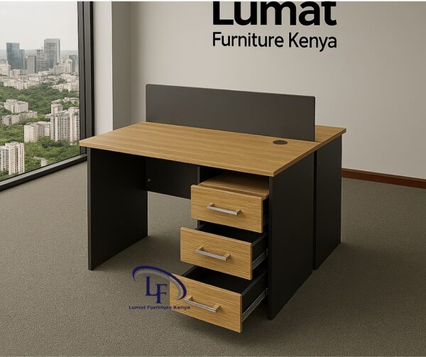 1.4m executive office desk, orthopedic office seat, 3-door wooden cabinet, 4-seater conference table, catalina seat, 1-way workstation, executive office seat