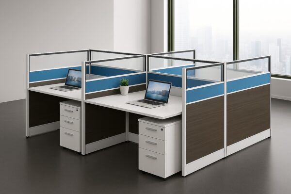 2-door filing wooden cabinet, 1.4m executive office desk, bliss executive office seat, adjustable table, 6-way workstation, headrest office seat, 9-lockers filing cabinet, 2.4m boardroom table
