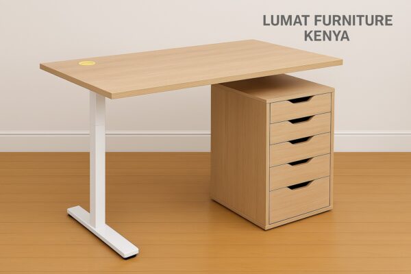 4-way workstation, clerical office seat, 4-drawers filing cabinet, 5-seater waiting sofa, 3m baordroom table, executive boardroom seat,2-door wooden cabinet, 1.6m executive desk, orthopedic office seat