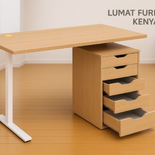 4-way workstation, clerical office seat, 4-drawers filing cabinet, 5-seater waiting sofa, 3m baordroom table, executive boardroom seat,2-door wooden cabinet, 1.6m executive desk, orthopedic office seat