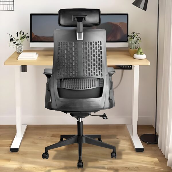3-link waiting bench, 15-locker filing cabinet, 1.4m executive office desk, bliss executive office seat, 6-way workstation, back mesh office seat, 2.4m boardroom table, boardroom seat