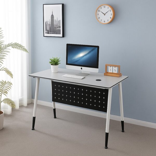 1.4m executive office desk, orthopedic office seat, 3-door wooden cabinet, 4-seater conference table, catalina seat, 1-way workstation, executive office seat