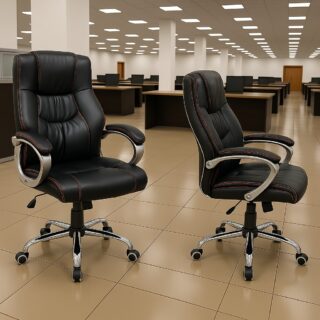 office combination, executive office seat, 4-seater meeting round table, 9-lockers cabinet, catalina visitors seat, modern coffee table, 1.2m reception desk, headrest office seat