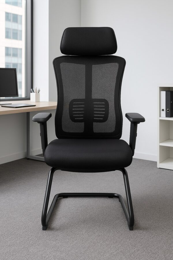 3-link waiting bench, 15-locker filing cabinet, 1.4m executive office desk, bliss executive office seat, 6-way workstation, back mesh office seat, 2.4m boardroom table, boardroom seat
