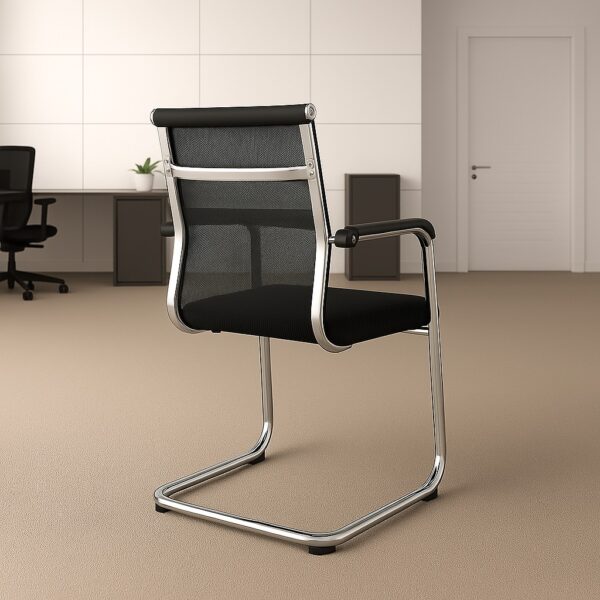2m executive office desk, bliss executive seat, 4-drawers cabinet, 4-seater round table, chrome visitors seat, 6-way workstation, 3-drawers cabinet, clerical office seat