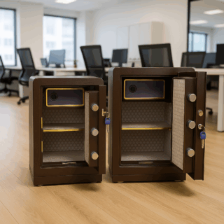 Reception Office Desk, Strong Mesh Office Seat, Visitors Waiting Chair, Fire Proof Safes