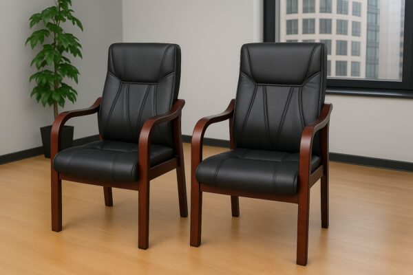 bliss executive seat, 2m executive desk, 2-door wooden cabinet, 5-seater executive sofa, 2.4m boardroom table, mesh boardroom seat, executive coat hanger, 4-drawers fireproof safe box