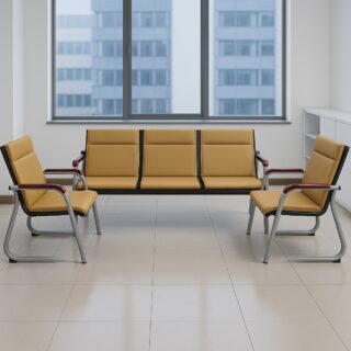 office combination, executive office seat, 4-seater meeting round table, 9-lockers cabinet, catalina visitors seat, modern coffee table, 1.2m reception desk, headrest office seat