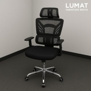3m boardroom table, executive boardroom seat, 1.4m reception desk, ergonomic office seat,4-seater round table, catalina office seat