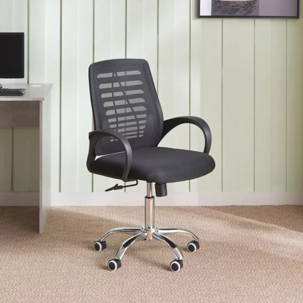 1-way workstation, 1.2m advance office desk, 2400mm boardroom table, 3-door mahogany filling cabinet, 3-link waiting bench, boardroom table chairs, Ergonomic Office Chair, Executive Office Chair