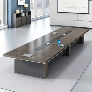 0.9m office desk, clerical office seat, 6-way workstation, ergonomic office seat, round coffee table, fireproof safe box, 2.4m boardroom table, executive boardroom seat, 1.4m reception desk, 3-link waiting bench