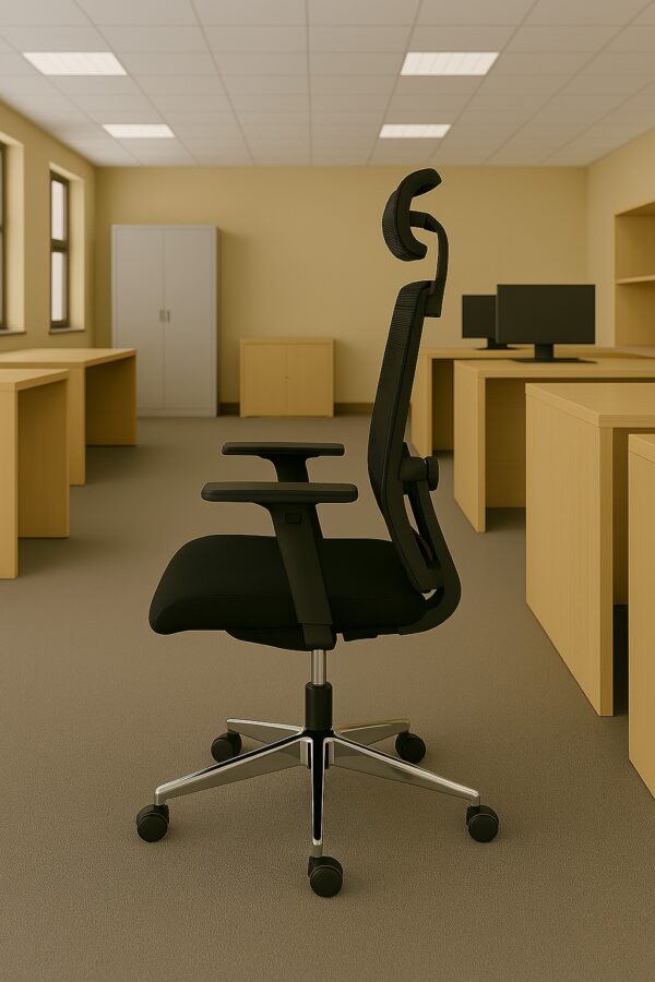 2.4m boardroom table, mahogany visitors seat, 2-door wooden credenza, 1.8m executive office desk, reclining director seat, 3-door advance cabinet, mesh visitors seat, 2m advance office desk, orthopedic office seat, executive coat hanger, 5-seater waiting sofa, 1-way workstation, ergonomic office seat
