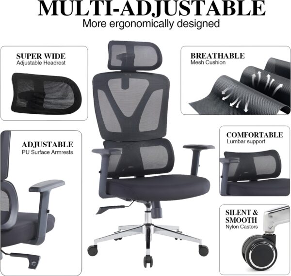 4-seater round table, tosca visitors seat, dual orthopedic seat, 1.2m advanced desk, 3-drawers filing cabinet, dining table, eames chair