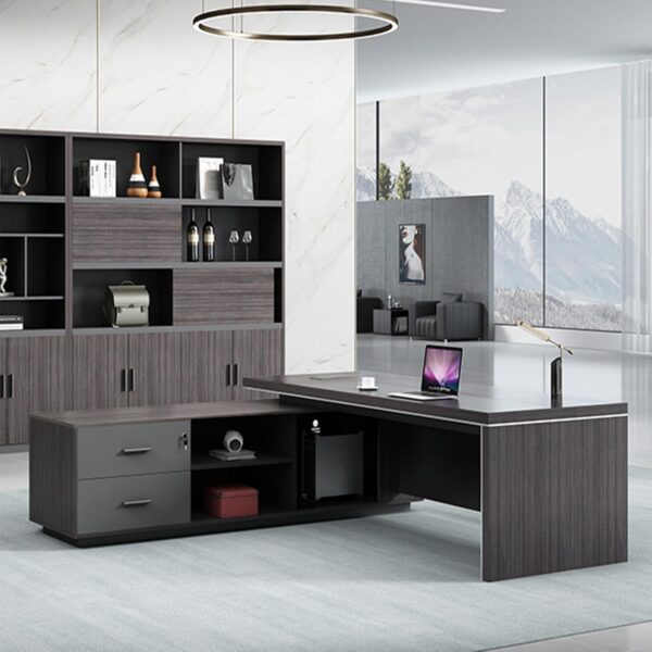 1.4m executive office desk, orthopedic office seat, 3-door wooden cabinet, 4-seater conference table, catalina seat, 1-way workstation, executive office seat
